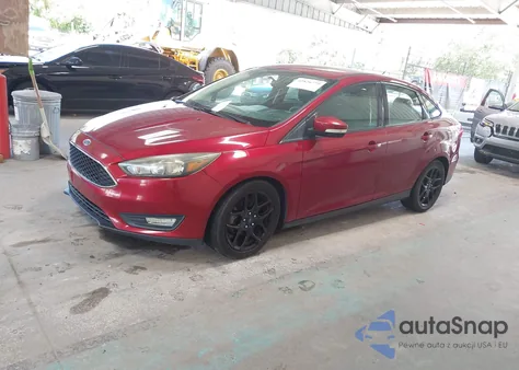 2016 Ford Focus Se z USA, uszkodzony, nr VIN 1FADP3F28GL356265